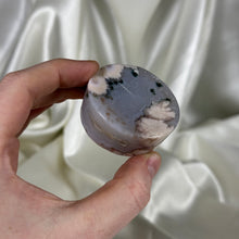 Load image into Gallery viewer, Blue Flower Agate with Moss Agate Ring Dish