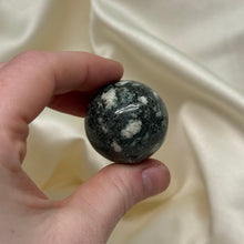 Load image into Gallery viewer, Bluestone aka Preseli Spotted Dolerite Spheres from Wales