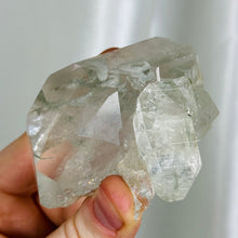 Load image into Gallery viewer, Himalayan Quartz Cluster with Anatase Unique Chlorite Phantom “Cluster”