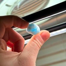 Load image into Gallery viewer, Top Quality Larimar Tumble with Amazing Chatoyancy C