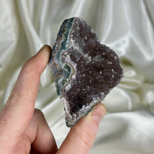 Load image into Gallery viewer, Chocolatey-Purple Amethyst Cluster