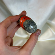 Load image into Gallery viewer, Magma Chalcedony / High End Bumblebee Jasper Shiva Carving A