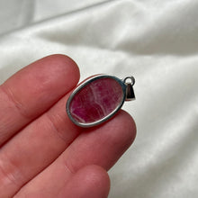 Load image into Gallery viewer, Gel Cobalto Calcite Sterling Silver Pendant