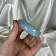 Load image into Gallery viewer, 50/70mm Solid Aquamarine Bangle