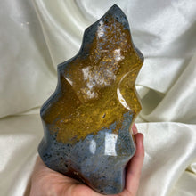 Load image into Gallery viewer, Midnight Blue Sea Jasper Flame (3lb1oz)