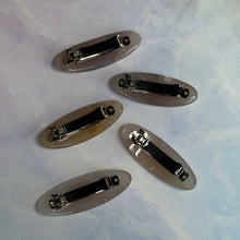 Load image into Gallery viewer, Agate / Agate with Quartz Crystal Hair Clips