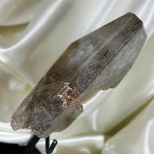 Load image into Gallery viewer, XXL Tourmaline and Rutile in Quartz with Lodolite on Stand