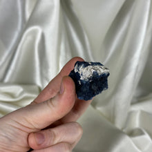 Load image into Gallery viewer, Blueberry Fluorite on Quartz Cluster C
