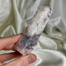 Load image into Gallery viewer, Pink Amethyst x Flower Agate Tower A