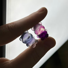 Load image into Gallery viewer, Rainbow Fluorite Teddy Bear Carvings