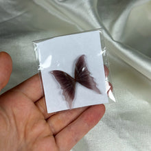 Load image into Gallery viewer, Lithium Quartz Butterfly Wing Pair Carving A