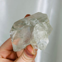 Load image into Gallery viewer, Himalayan Quartz Cluster with Anatase Unique Chlorite Phantom “Cluster”