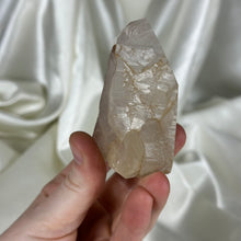 Load image into Gallery viewer, Partially Polished Hematite Quartz Tower B