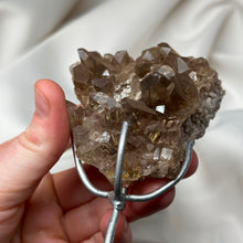 Load image into Gallery viewer, Smoky Quartz with Rutile on Stand (204g)