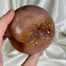 Load image into Gallery viewer, Druzy Pink Amethyst Sphere