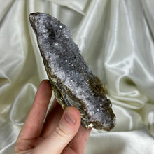 Load image into Gallery viewer, Amethyst Cluster with Sugary Brown Druzy