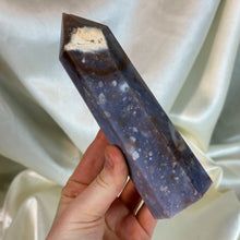 Load image into Gallery viewer, Imperfect Purple Sea Jasper Tower (1lb)