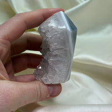 Load image into Gallery viewer, Amethyst with Agate Tower C