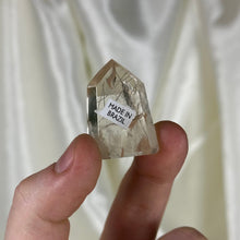 Load image into Gallery viewer, Tourmalinated/Rutilated Quartz Tower C