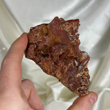 Load image into Gallery viewer, Hematite Quartz Cluster Plate B