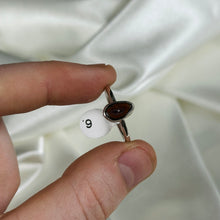 Load image into Gallery viewer, Size 6 Sterling Silver Druzy Agate Geode Ring C