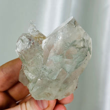 Load image into Gallery viewer, Himalayan Quartz Cluster with Anatase Unique Chlorite Phantom “Cluster”