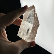 Load image into Gallery viewer, Partially Polished Hematite Quartz Tower C