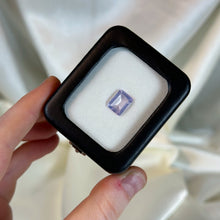 Load image into Gallery viewer, Rectangle Lavender Moon Quartz Facet in Gem Case