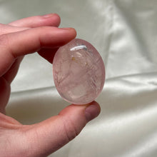Load image into Gallery viewer, Star Rose Quartz Palmstone D