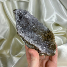 Load image into Gallery viewer, Amethyst Cluster with Sugary Brown Druzy