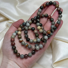 Load image into Gallery viewer, Polychrome Jasper Stretch Bracelets size 6.5