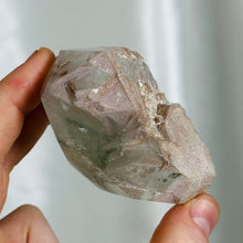 Load image into Gallery viewer, Lithium x Chlorite Quartz Partially Polished Tower B