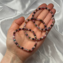 Load image into Gallery viewer, “Candy” Multi-Colored Tourmaline Stretch Bracelet 6.5” wrist