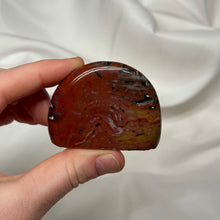 Load image into Gallery viewer, Vibrant Red Veinless Ocean Jasper Freeform