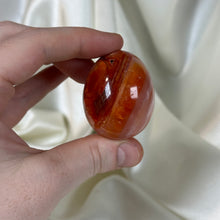 Load image into Gallery viewer, Ombre Carnelian Egg Carving