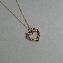 Load image into Gallery viewer, Gold-Filled Devil Heart Necklace Style A