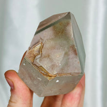 Load image into Gallery viewer, Lithium x Chlorite Quartz Partially Polished Tower H