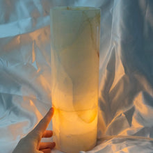 Load image into Gallery viewer, XL Banded Calcite Lamp B
