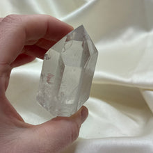 Load image into Gallery viewer, Chlorite and Lithium Quartz Tower