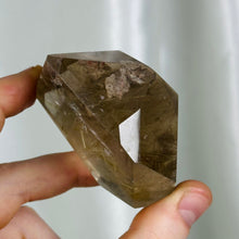 Load image into Gallery viewer, Rutilated Smoky Quartz Freeform with Garden Quartz and Phantoms