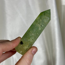 Load image into Gallery viewer, Prehnite with Epidote Tower A