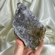 Load image into Gallery viewer, Amethyst Cluster with Sugary Brown Druzy