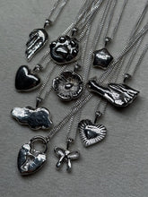 Load image into Gallery viewer, Sterling Silver Heartburst Necklace (The Sterling Collection Release 004)
