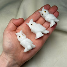 Load image into Gallery viewer, Quartz Owl Carvings Pt2 (Choose Your Own!)
