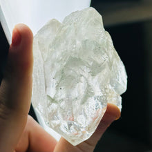 Load image into Gallery viewer, Himalayan Quartz Cluster with Anatase Unique Chlorite Phantom “Cluster”