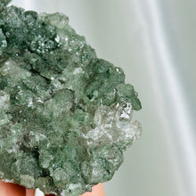 Load image into Gallery viewer, Lustrous Chlorite-Encrusted Himalayan Quartz Cluster-Plate