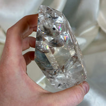 Load image into Gallery viewer, AA Clear Quartz Tower filled with Rainbows (1lb1.1oz)