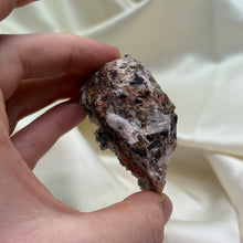 Load image into Gallery viewer, Unique Pink and Black Druzy Quartz Cluster