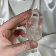 Load image into Gallery viewer, Partially Polished Hematite Quartz Tower with Penetrator D