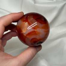 Load image into Gallery viewer, Red Rose Carnelian Sphere